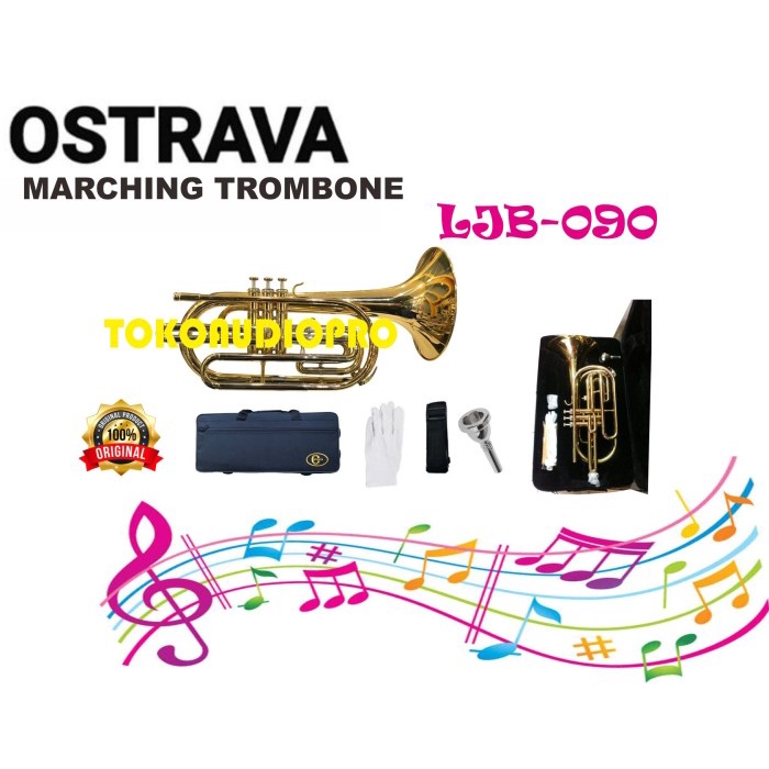 

✨Ready Marching Trombone Ostrava Ljb-090 Marching Trombon Terbatas