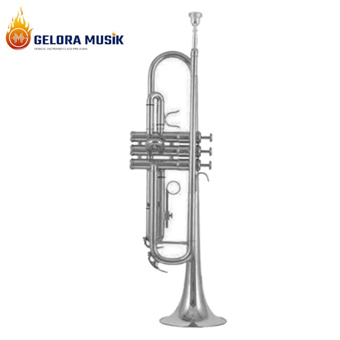 

✨Ready Bb Trumpet Student Royale Rtr-1000N Nickel Limited