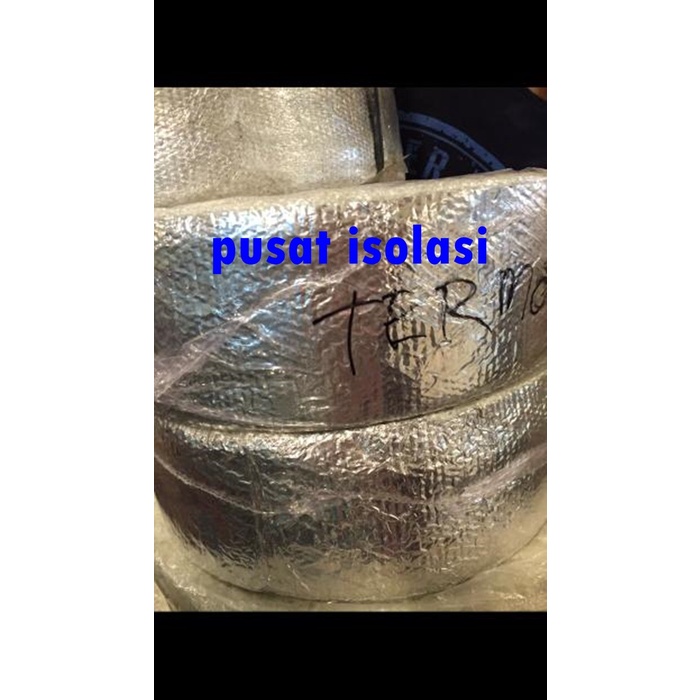 

✨Sale Isolasi Peredam Panas-Tahan Pans-Glass Fiber Alumunium Tape-Thermotape Diskon
