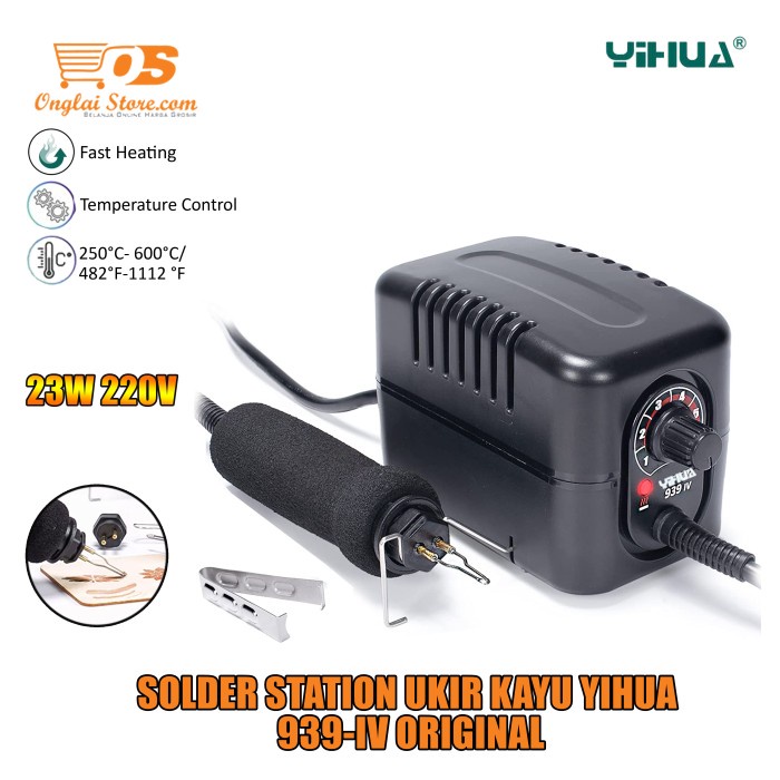 

✨Ready Solder Ukir Kayu Lukis Yihua 939-Iv Pirografi Wood Burining Pyrography Diskon