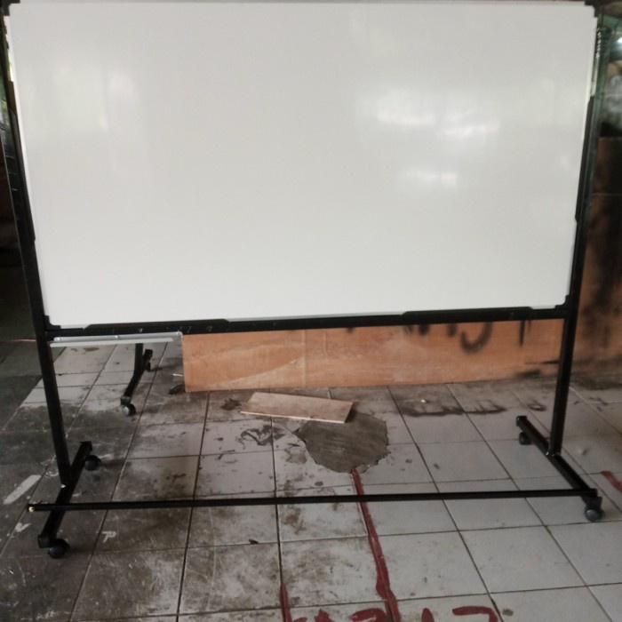 

✨Sale Papan Tulis Whiteboard Standing Ukuran 90X160 Diskon