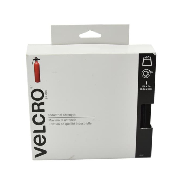 

✨Sale Velcro Industrial Tape 5Cm X 4.6M Hitam Black Fastener Industrial Stre Diskon