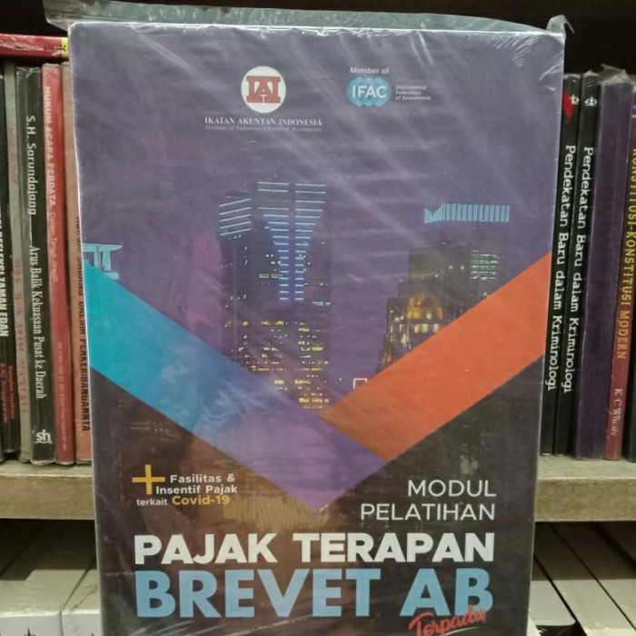 ✨Ready Modul Pelatihan Pajak Terapan Brevet Ab Terpadu Berkualitas