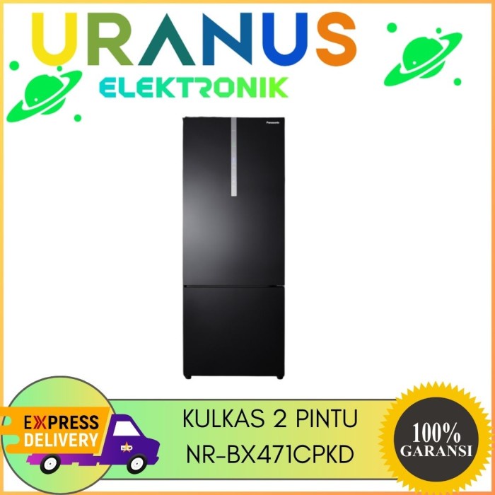 ✨Original Kulkas Panasonic 2 Pintu Bottom Freezer Nr-Bx471Cpkd Inverter 465 L Berkualitas