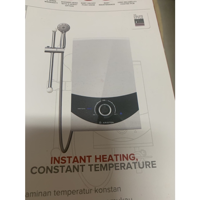 ✨New Ori Water Heater Ariston Aures Smart Limited