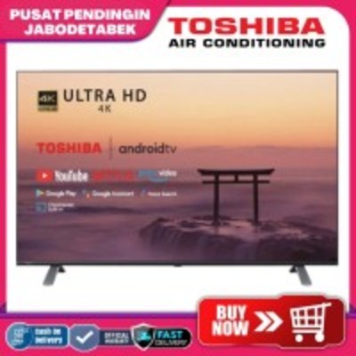 ✨New Toshiba 55C350Kp 4K Uhd Hdr Smart Android Tv 55 Inch 55C350 Ppj Diskon