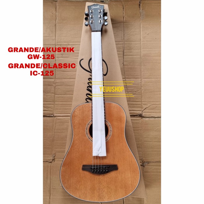 ✨New Gitar Grande Original 3/4 Akustik/Classic Terbaru