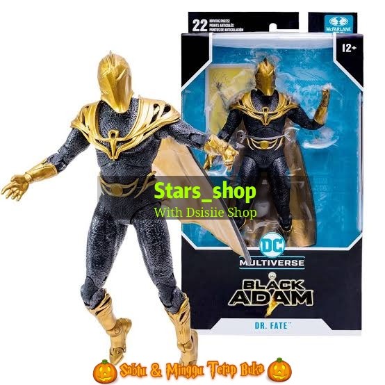 ✨Baru Mcfarlane Dc Multiverse Black Adam Dr. Fate Figure Original Terbaru