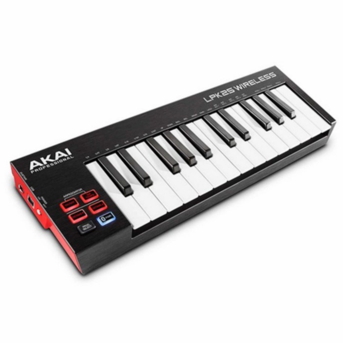 ✨New Akai Lpk25 Wireless - 25-Key Usb Midi Keyboard With Bluetooth Berkualitas