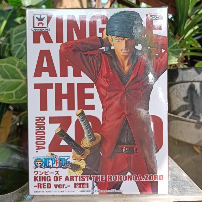 ✨Baru King Of Artist Koa Zoro Red One Piece Ori Javer Rare Limited