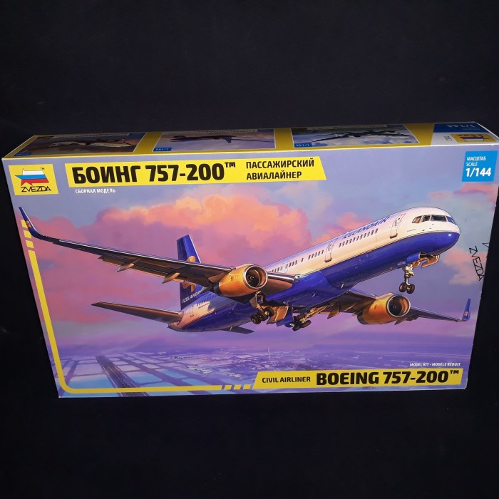 ✅Termurah Model Kit Zvezda 1/144 Boeing 757-200 Limited