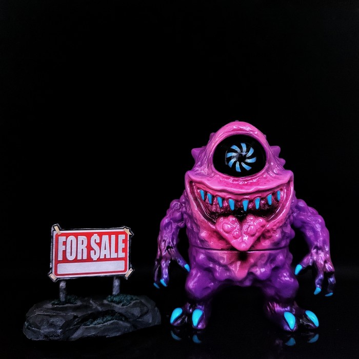 ✨Baru Urban Toys/Vinyl Toys/Sofubi Chokehazard Alien Spawn Diskon