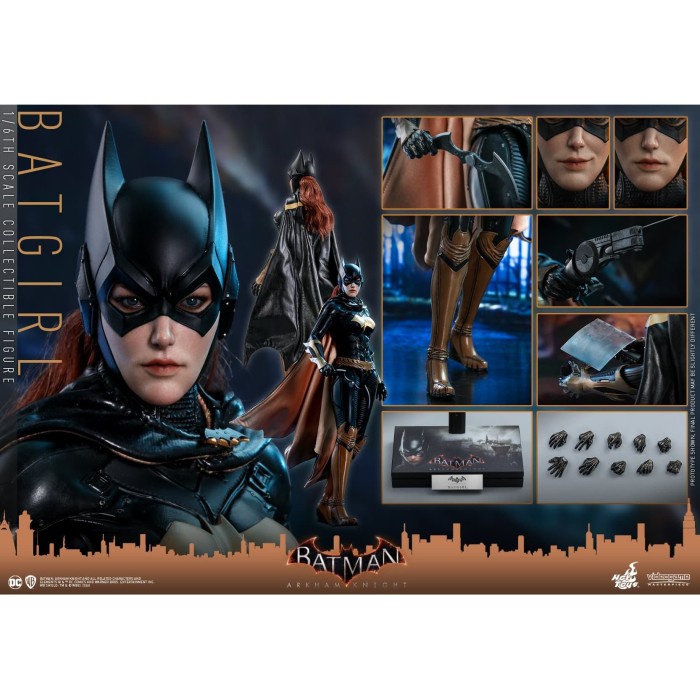 ✨Baru Hot Toys Batgirl Batman Arkham Knight / Bat Girl Arkham Vgm 40 Limited