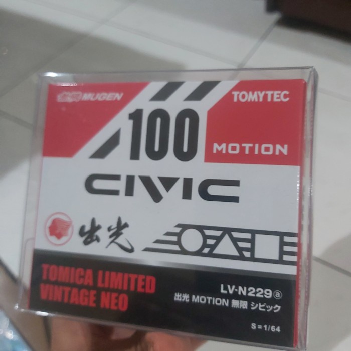 ✅Termurah Tomica Limited Vintage Neo Lv-N229A Idemitsu Motion Mugen Civic 1/64 Berkualitas