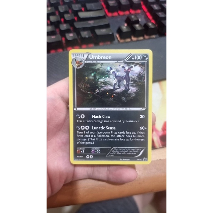 ✅Termurah Umbreon - Xy96 Promos Pr Xy Promos Pokemon Card Terbatas
