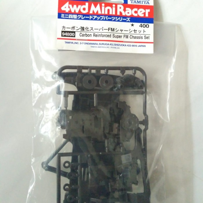 Tamiya 94800 Carbon Reinforced Super FM SFM Chassis Set MIP