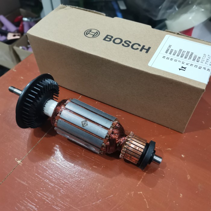 ORIGINAL BOSCH Armature GWS 060 motor angker gerinda rotor bosch grend