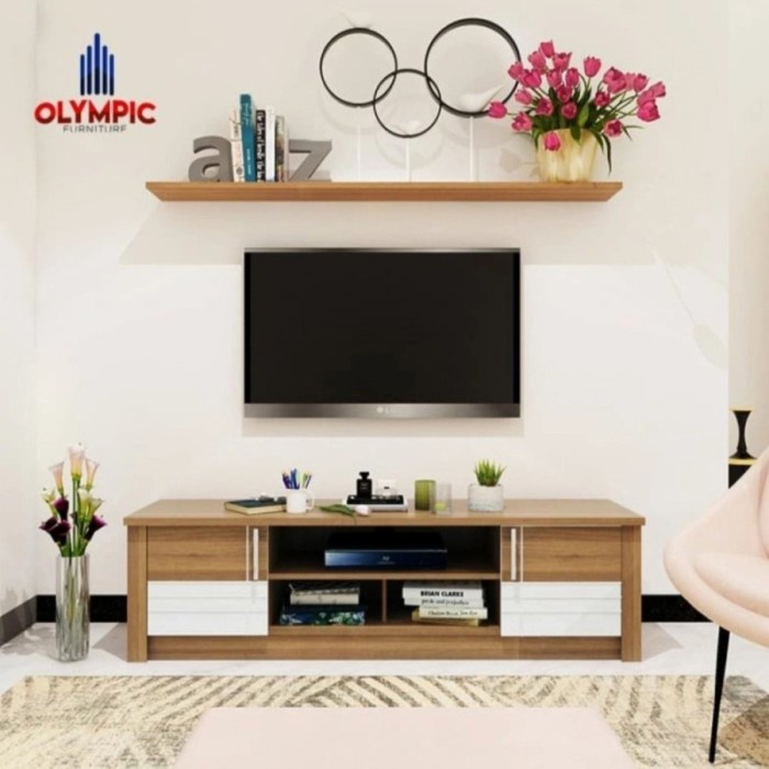 ~~~~~] Lemari Olympic Rak TV - KHUSUS MAKASSAR