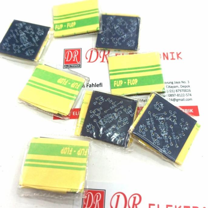 Murah PCB Lampu Flip flop Lop fliplop Rangkaian Elektronika Dasar sederhana dre3 Diminati Banget