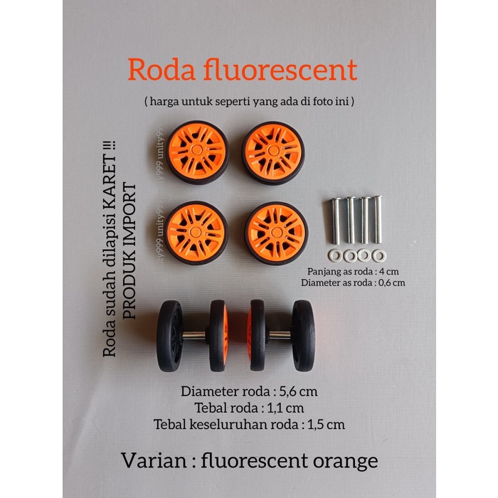 $$$$] roda koper roda koper pengganti 360 roda koper dobel wheel replacement