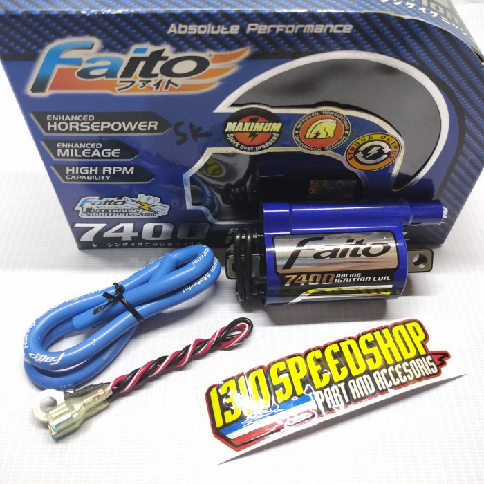 ✨COD Coil Racing Faito Type 7400 Universal Motor Carbu Limited