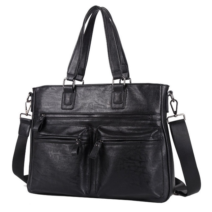 ✨New Tas Kerja Pria - Tas Kantor Pria - Tas Selempang Kulit Pria Omnia Terbatas