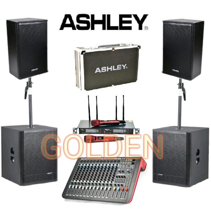 ✅Ori Paket Soundsystem Ashley Diva 210 - 10 Inch - Sub 18 Inch - Top 2 Ori Terbaru