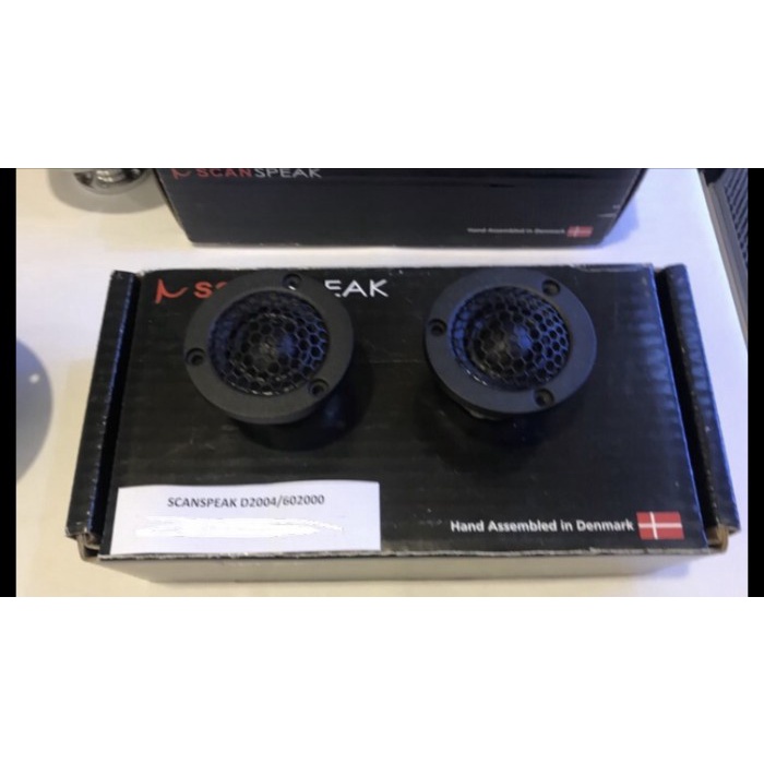 ✅New Ori Tweeter Scan Speak Illuminator D 2004 / 602000 Denmark Sound Quality Terbaru