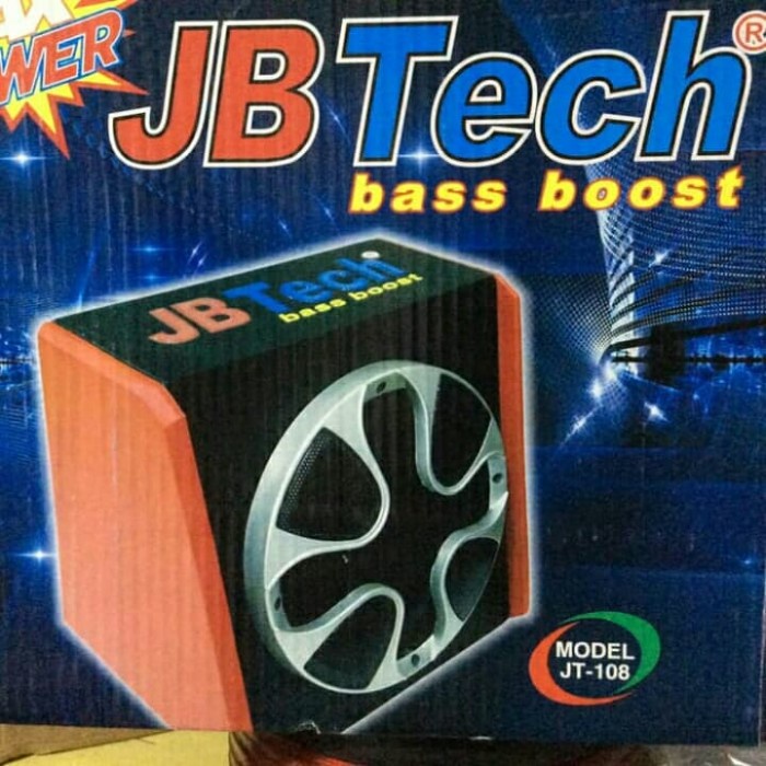 ✅Ori Bastub Aktif 10Ins Jbtech Jt108 With Power Amplifier Mobil Berkualitas