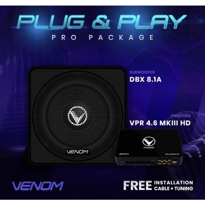 ✅New Ori Paket Venom Vpr 4.6 Mkiii Hd  Sub Venom Dbx 8.1A Limited