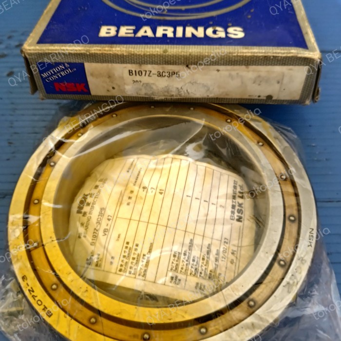 ✅New Bearing B107Z-3C3P5 / B107Z-3 C3P5 Nsk 107X155X26 Terbaru