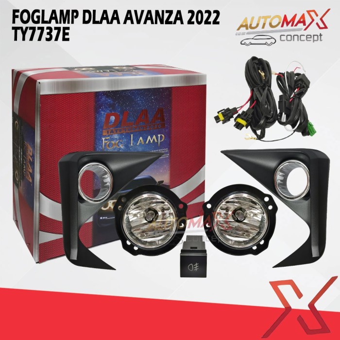 [Original] Foglamp Mobil Toyota All New Avanza Tahun 2022 Up Ty7737E Limited