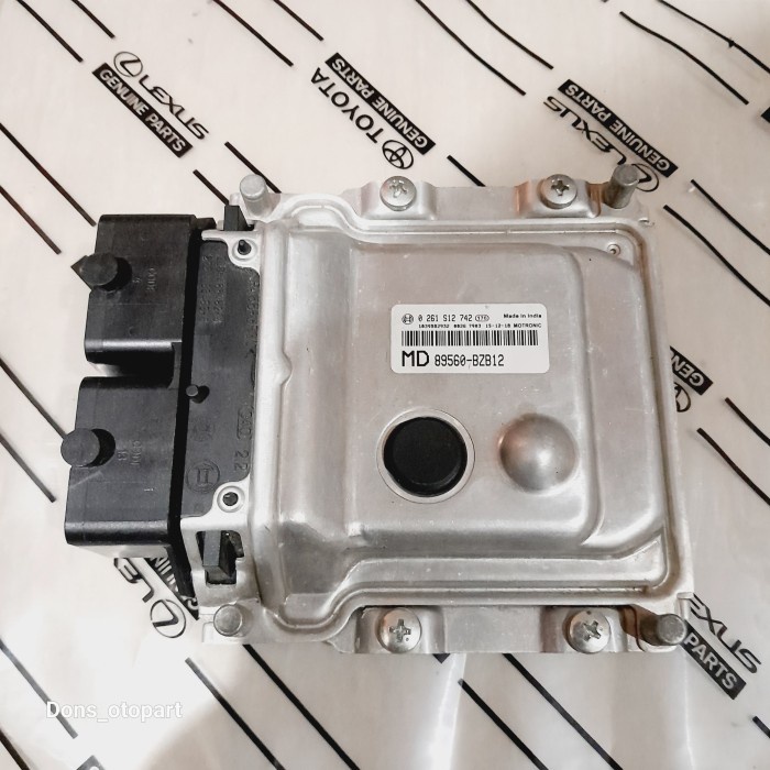 [Original] Ecu Ecu Computer Mesin Agya Alya Md 89560-Bzb12 Original Terbaru