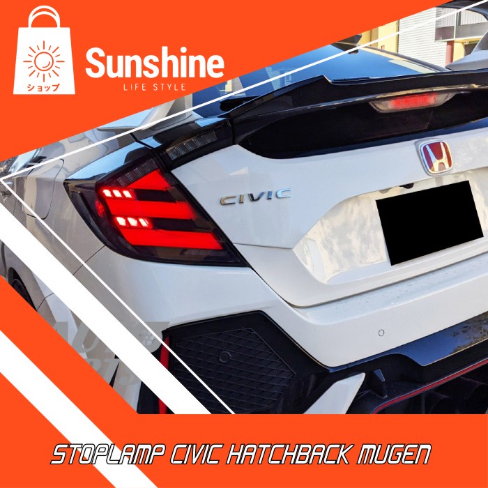 [Original] Stoplamp Honda Civic Hatchback Turbo Mugen Style Sequential Running Berkualitas