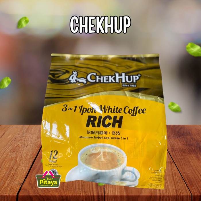 

~^~^~^] Chekhup Rich 3 in 1 IPOH White coffee KING 12X40 gr
