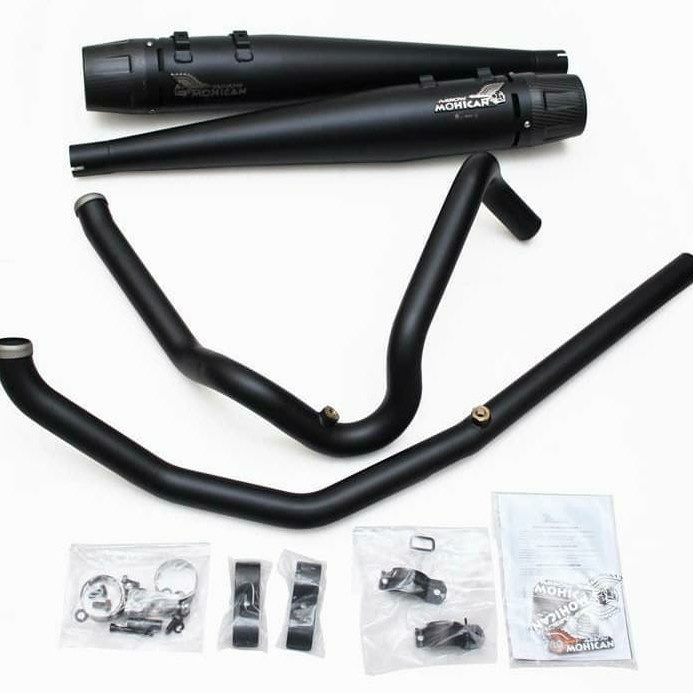 [Original] Arrow Mohican Exhaust Black Finish Full System Terbatas