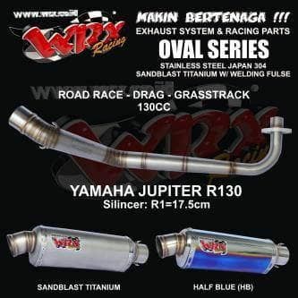 [Original] Knalpot Wrx Oval Gp Doff K1 K2 K3 Yamaha Jupiter Z Z1 Stainless Steel Diskon