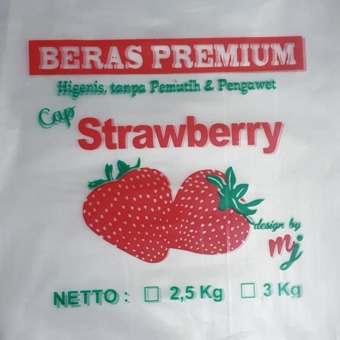 

*#*#*#] Plastik Beras Cap Strawberry 3 kg