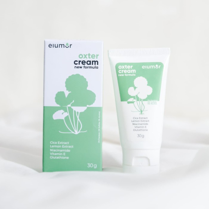Elumor Oxter Cream Serum /Pemutih Ketiak/Selangkangan/Area Gelap