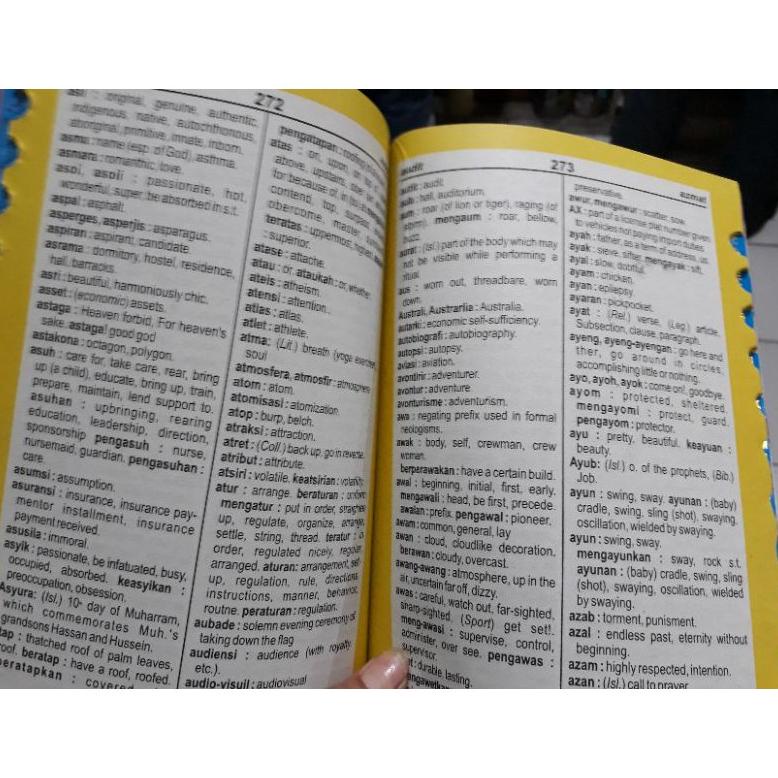 

Hot - kamus bahasa inggris 800 Triliun a5. lengkap ~