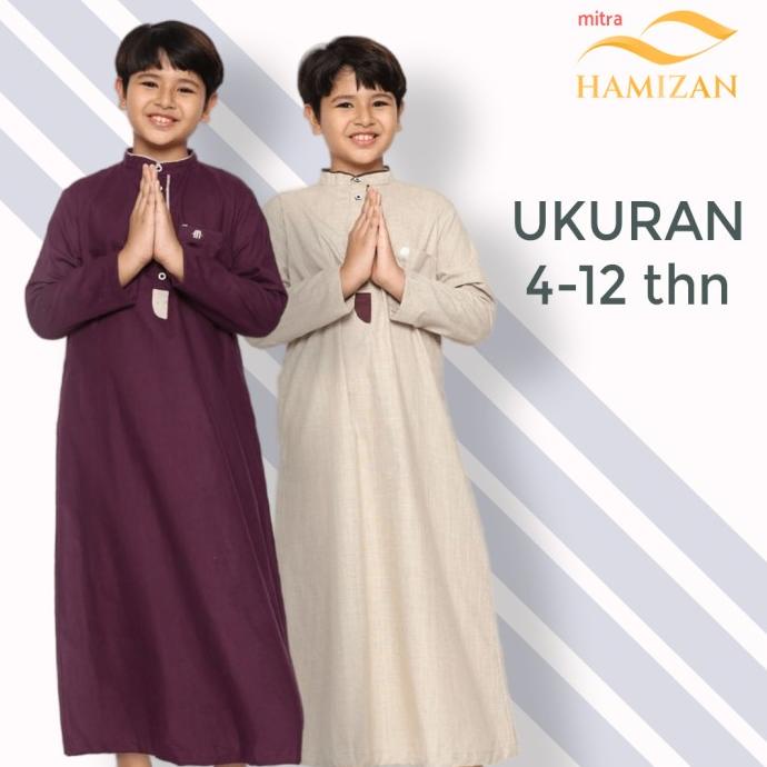 BAJU GAMIS KOKO JUBAH ANAK LAKI LAKI TANGGUNG REMAJA - THOBE HAJI ARAB