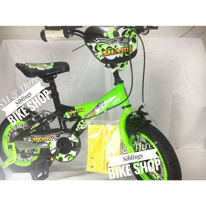 ✨Original Sepeda Anak United 12 Inch Bmx Shark Terbatas