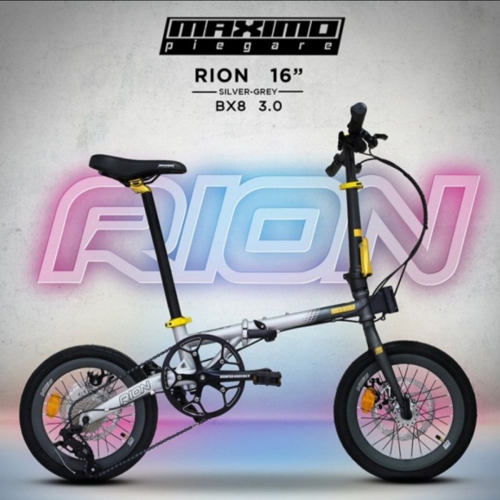 ✨Original Sepeda Lipat 16 Inch Family Rion Terbaru Terbatas