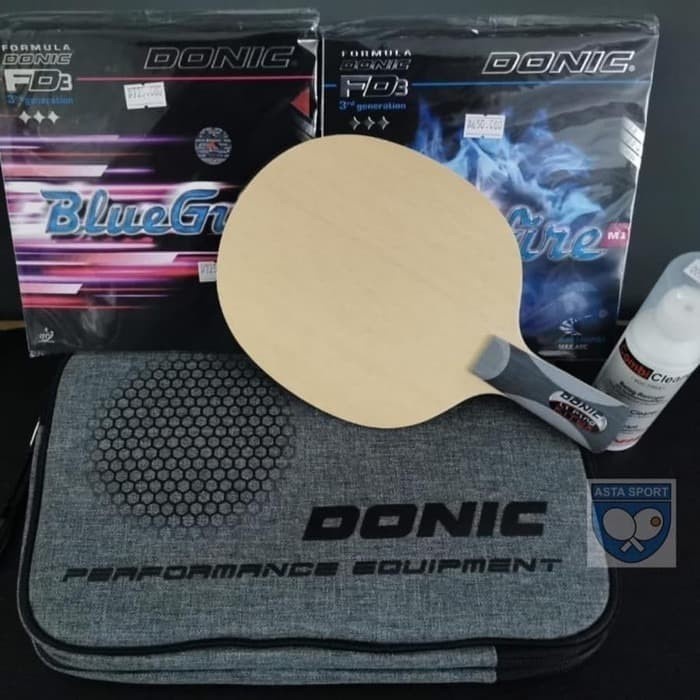✨Ori Bet Pingpong Penholder Donic Liping  Keret Donic Set Limited