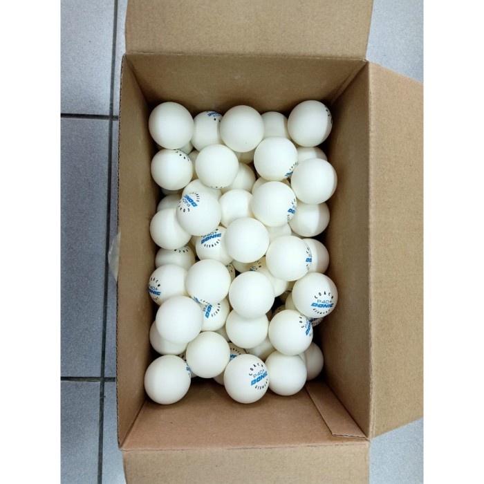 ✨Ori Bola Tenis Meja - Bola Pingpong Training Donic Coach P40 Plus Isi 120 Limited
