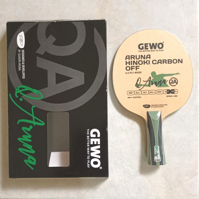 ✨Ori Gewo Aruna Hinoki Carbon Off Terbaru