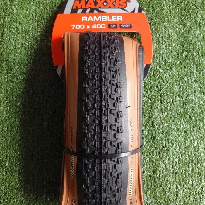 ✨Ori Ban Luar Maxxis Rambler 700 X 40C Skinwall Exo Tr Limited