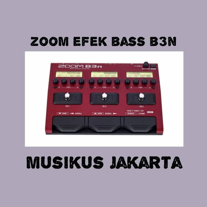 ✨Ori Zoom B3N Bass Efek / Efek Bass Zoom B3N Berkualitas