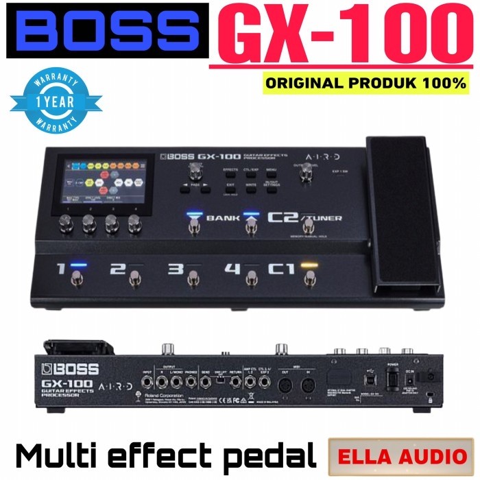 Boss GX100 GX-100 Pedal Multi-Effects Guitar Processor Boss GX-100 ffstk790