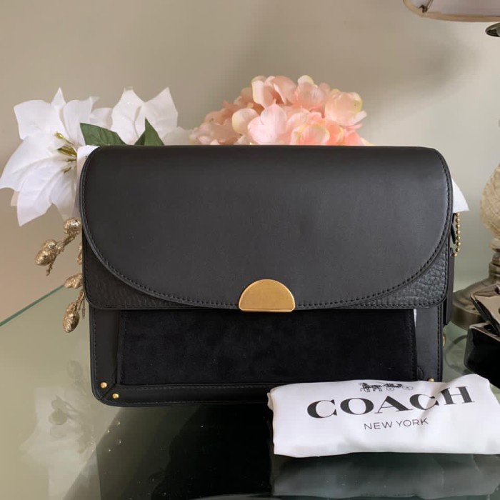 ✨New Coach Dreamer Crossbody Black Limited